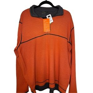 NWT Storm Creek Maverick Waffle Knit Pullover 1/4 Zip, X Large, Model 2920